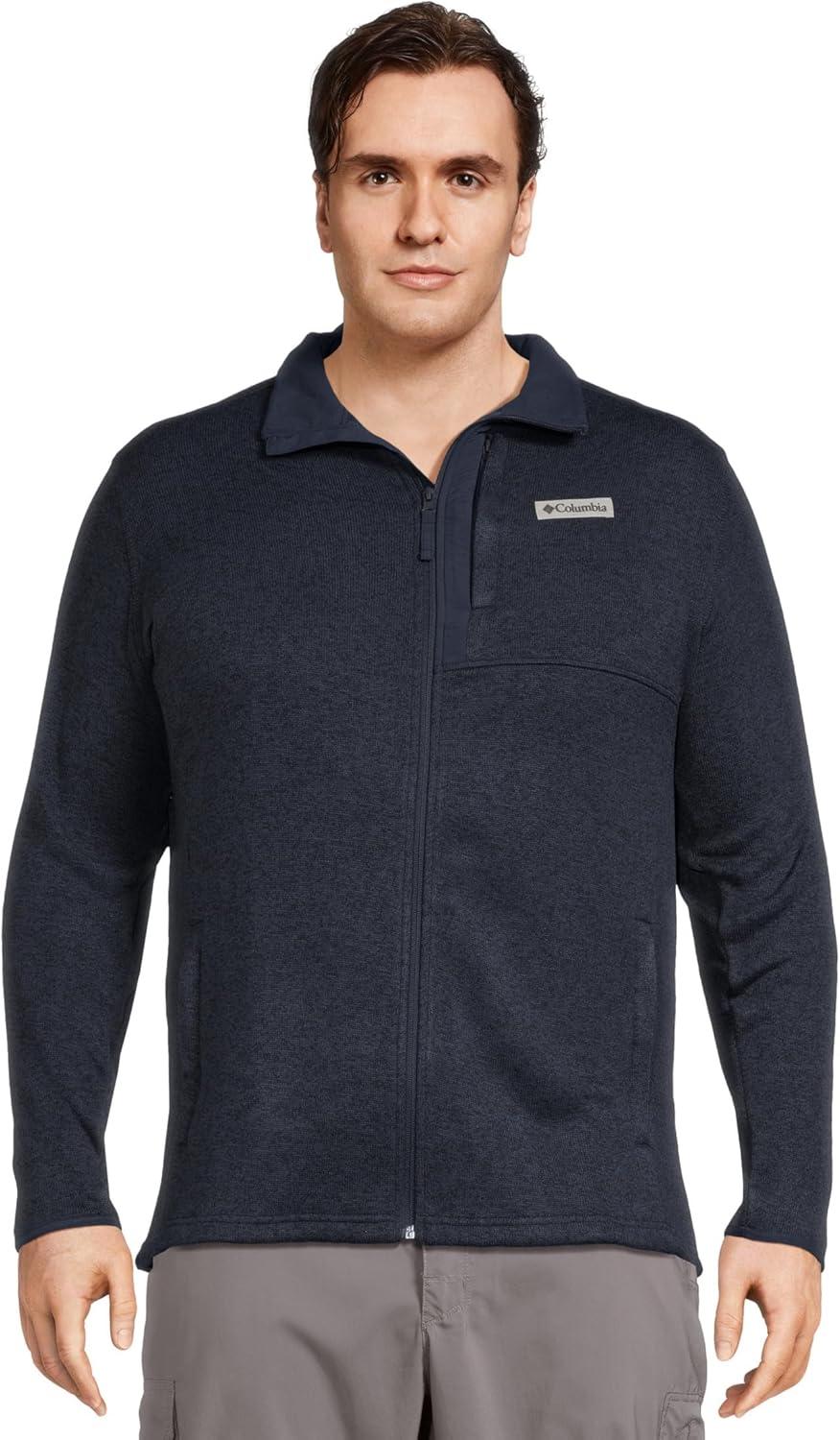 imageColumbia mens Sweater Weather Full ZipCollegiate Navy Heather