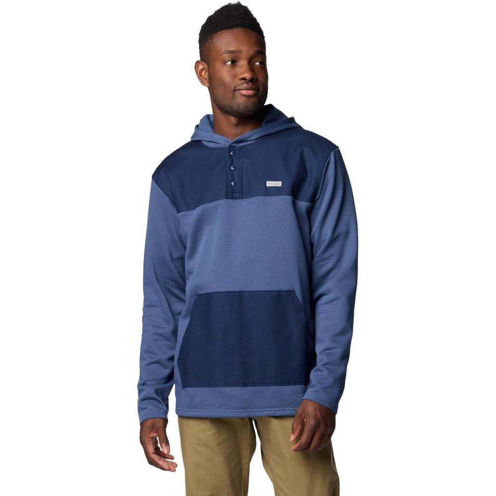 imageColumbia Mens Pitchstone Overlay HoodieDark MountainCollegiate Navy