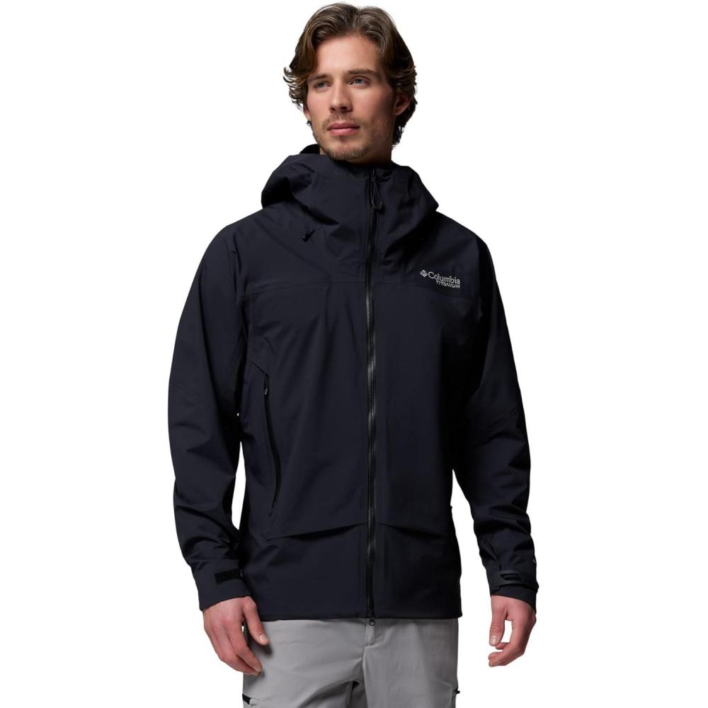 imageColumbia Mens Saudan Pro 3l ShellBlack