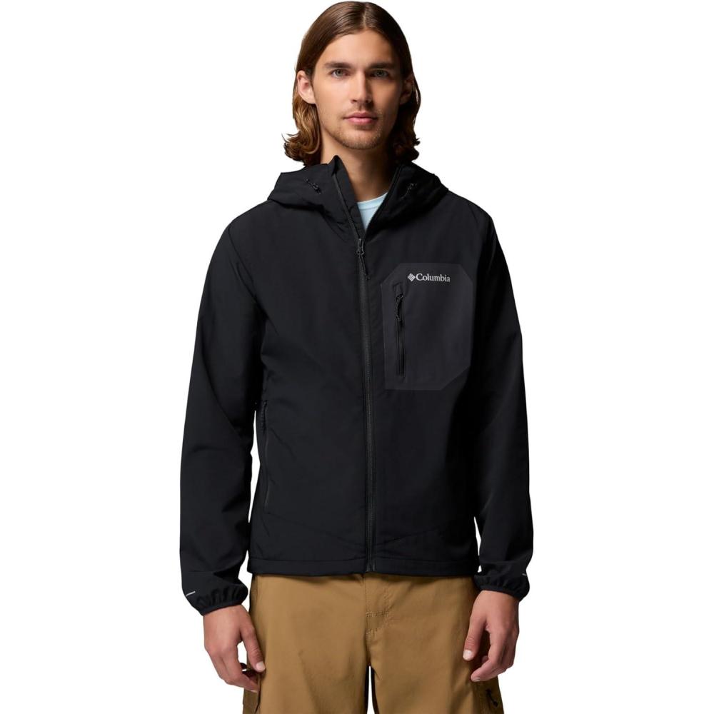 imageColumbia Mens Tall Heights III Hooded SoftshellBlack