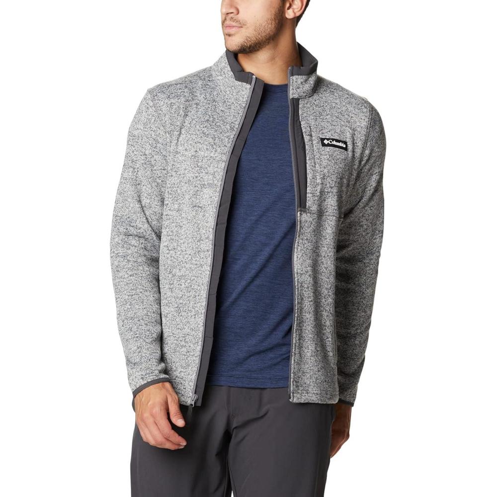 imageColumbia mens Sweater Weather Full ZipCity Grey Heather