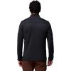 Columbia Men’s Essential Hike Grid Fleece Half Zip(Black)