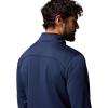 Columbia Men’s Essential Hike Grid Fleece Half Zip(Collegiate Navy)