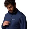 Columbia Men’s Essential Hike Grid Fleece Half Zip(Collegiate Navy)