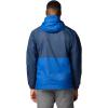 Columbia Men’s Glenbrook Bend Rain Jacket(Collegiate Navy/Mountain Blue)