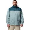 Columbia Men’s Glennaker Lake II Rain Jacket(Crushed Blue/Everblue)