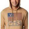Columbia Men’s Phg Hunt Star Hoodie(Sahara/Zinc Buck Star)