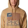 Columbia Men’s Phg Hunt Star Hoodie(Sahara/Zinc Dog Star)
