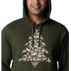 Columbia Men’s Phg Hunt Star Hoodie(Surplus Green/Dark Stone Hunt Tree)
