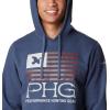 Columbia Men’s Phg Hunt Star Hoodie(Zinc/Red Rocks Duck Star)