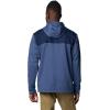 Columbia Men’s Pitchstone Overlay Hoodie(Dark Mountain/Collegiate Navy)