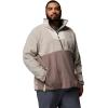 Columbia Mens Sequoia Grove Half Zip Fleece(Flint Grey/Iron/Dark Stone)