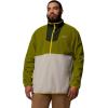 Columbia Mens Sequoia Grove Half Zip Fleece(Mossy Green/Greenscape)