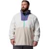 Columbia Mens Sequoia Grove Half Zip Fleece(Sea Salt/Stormwatch)