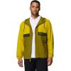 Columbia Men’s Spire Valley Hooded Windbreaker(Antique Moss/Mossy Green/Greenscape)