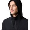 Columbia Men’s Spire Valley Hooded Windbreaker(Black/Shark)