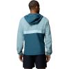Columbia Men’s Spire Valley Hooded Windbreaker(Crushed Blue/Everblue/Marine Light)