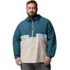 Columbia Men’s Spire Valley Hooded Windbreaker(Everblue/Dark Stone/Marine Light)