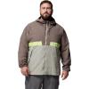 Columbia Men’s Spire Valley Hooded Windbreaker(Iron/Flint Grey/Neon Light)