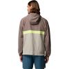 Columbia Men’s Spire Valley Hooded Windbreaker(Iron/Flint Grey/Neon Light)
