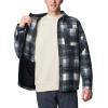 Columbia Mens Steens Mountain Printed Shirt Jacket Ii(Chalk Omblur)