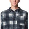 Columbia Mens Steens Mountain Printed Shirt Jacket Ii(Chalk Omblur)