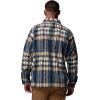 Columbia Mens Steens Mountain Printed Shirt Jacket Ii(Collegiate Navy Herringplaid)