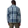 Columbia Mens Steens Mountain Printed Shirt Jacket Ii(Crushed Blue Herringplaid)