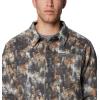 Columbia Mens Steens Mountain Printed Shirt Jacket Ii(Dark Stone Timberwild)