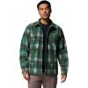 Columbia Mens Steens Mountain Printed Shirt Jacket Ii(Rain Forest Omblur)