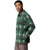 Columbia Mens Steens Mountain Printed Shirt Jacket Ii(Rain Forest Omblur)