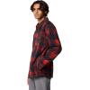 Columbia Mens Steens Mountain Printed Shirt Jacket Ii(Sail Red Omblur)