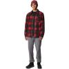 Columbia Mens Steens Mountain Printed Shirt Jacket Ii(Sail Red Omblur)