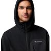Columbia Men’s Tall Heights III Hooded Softshell(Black)
