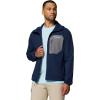 Columbia Men’s Tall Heights III Hooded Softshell(Collegiate Navy/City Grey)