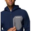Columbia Men’s Tall Heights III Hooded Softshell(Collegiate Navy/City Grey)