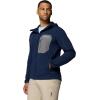 Columbia Men’s Tall Heights III Hooded Softshell(Collegiate Navy/City Grey)