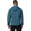 Columbia Men’s Tall Heights III Hooded Softshell(Everblue/Shark)