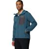 Columbia Men’s Tall Heights III Hooded Softshell(Everblue/Shark)