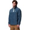 Columbia mens Steens Mountain Half Snap II(Everblue/Crushed Blue)