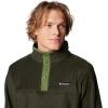 Columbia mens Steens Mountain Half Snap II(Greenscape/Canteen)