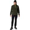 Columbia mens Steens Mountain Half Snap II(Greenscape/Canteen)