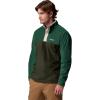 Columbia mens Steens Mountain Half Snap II(Greenscape/Rain Forest)