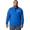 Columbia mens Steens Mountain Half Snap II(Mountain Blue/Collegiate Navy)