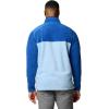 Columbia mens Steens Mountain Half Snap II(Ripple Blue/Mtn Blue)
