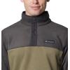 Columbia mens Steens Mountain Half Snap II(Stone Green/Shark)