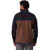 Columbia mens Steens Mountain Half Snap II(Tobacco/Black/Mtn Red)