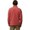 Columbia mens Steens Mountain Half Snap II(Washed Red/Dark Stone)