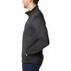 Columbia mens Sweater Weather™ Full Zip(Black Heather)