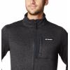 Columbia mens Sweater Weather™ Full Zip(Black Heather)